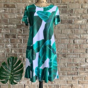 NWT Palm tree dress Medium